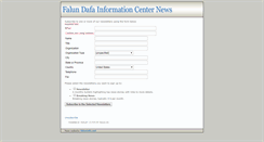 Desktop Screenshot of news.faluninfo.net